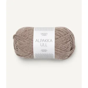 Alpakka Ull Sandnes -  Beigemelert 2650