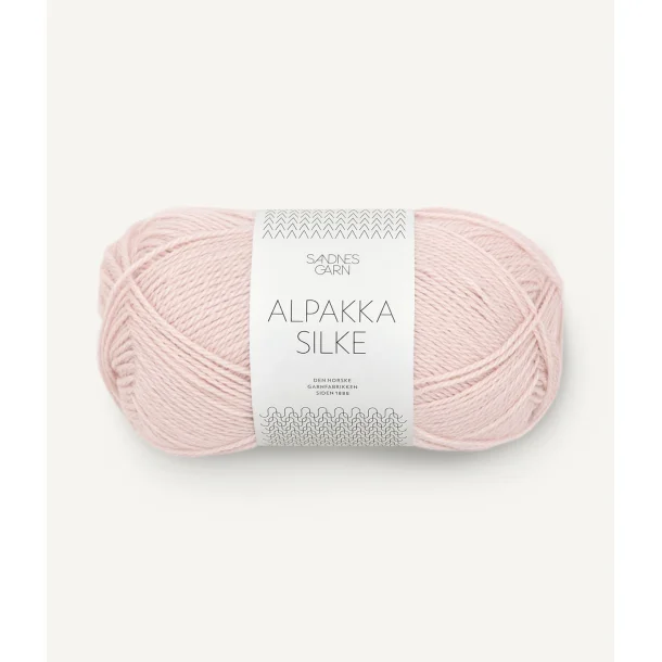 Alpakka Silke 3511 - Pudder Rosa