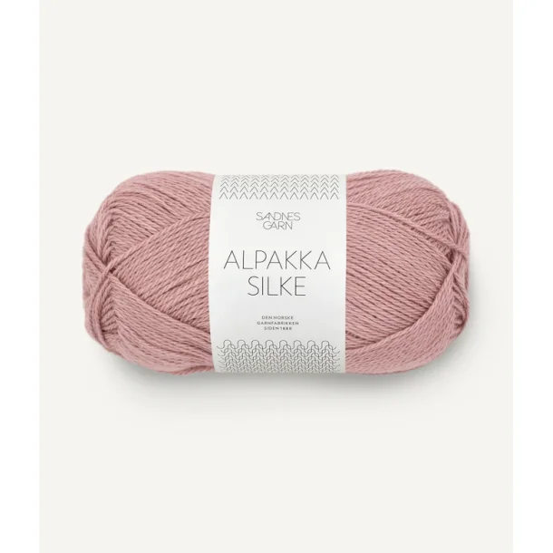 Alpakka Silke 4331 - Gammel Rosa