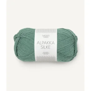Alpakka Silke 7741 - Stvet Grn