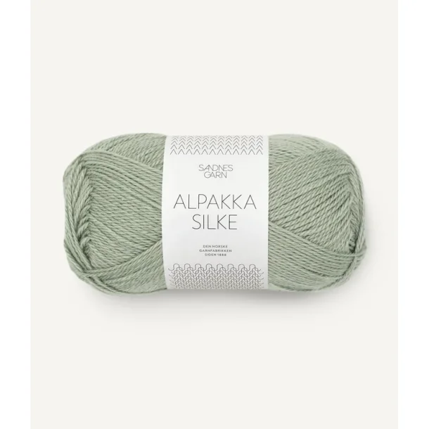 Alpakka Silke 8521 - Grn Lys
