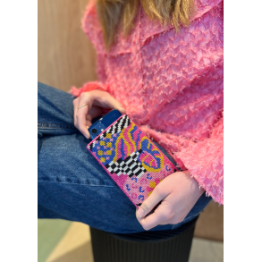 CRAZY FLOWER PINK MOBILETUI