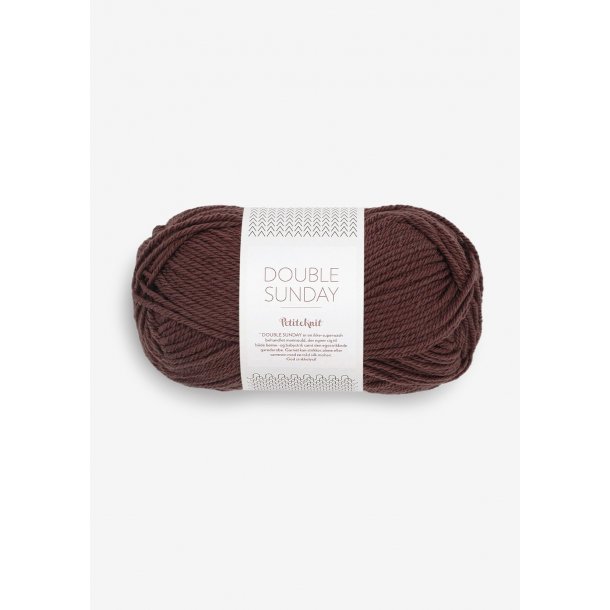 Double Sunday - Petite Knit - 4081 - Coffee Bean