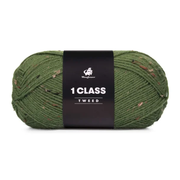 1 Class Tweed - Oliven 12