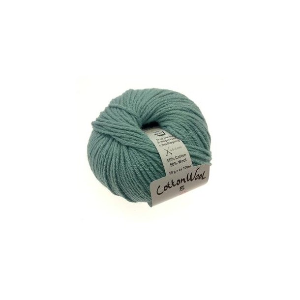 Cotton Wool 5 - 726 - Lys Petrolbl