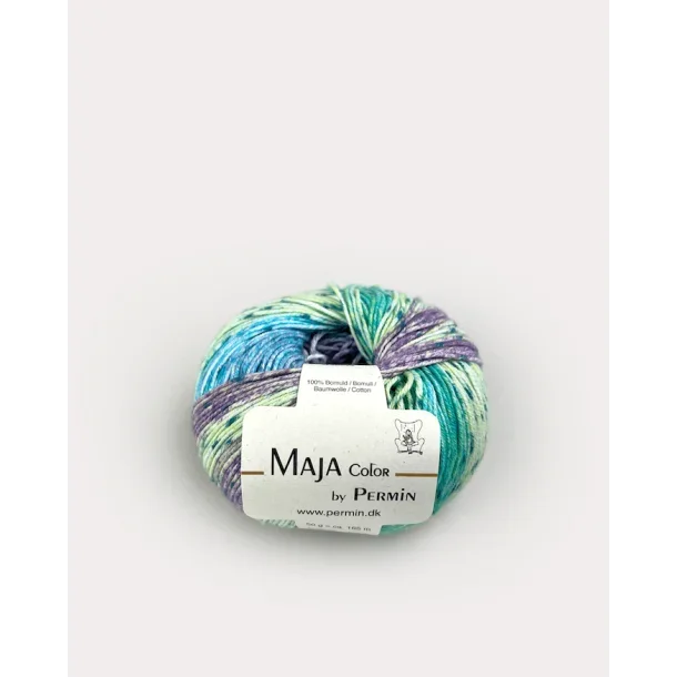 Maja Color Permin 881326 - Mint / Turkis / Lilla