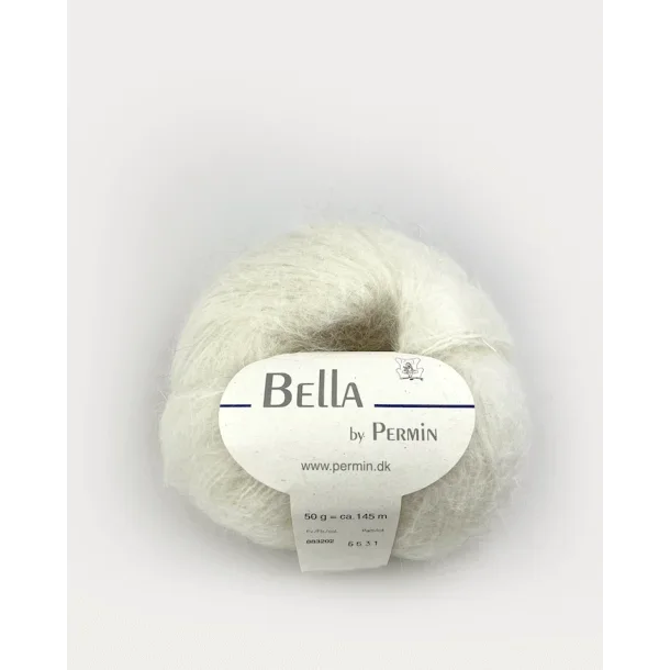 Bella Mohair 883202 - Hvid