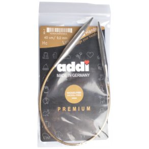 Addi Turbo Rundpinde Messing 9 mm - 40 cm