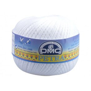 DMC Petra no. 8 � Hvid B5200