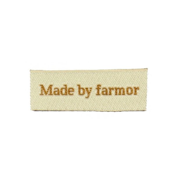 Label Made by Farmor Sandfarve