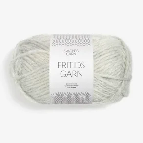 Fritidsgarn 1021- Lys Gr Melange 