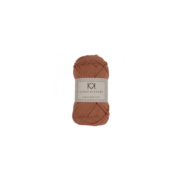 Karen Klarbk Bomuldsgarn 8/4 - 0037 - Light Nutbrown