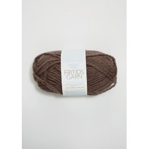 Fritidsgarn 3161 - Mellembrun 