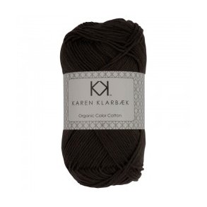 Karen Klarbk Bomuldsgarn 8/4 - 0003 - Dark Grey (Mrk Grbrun)