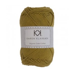 Karen Klarbk Bomuldsgarn 8/4 - 0044 - Mustard
