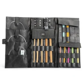 MUUD Lucy Black- Lderetui til dit strikketj