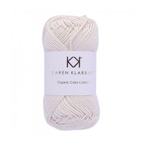 Karen Klarbk Bomuldsgarn 8/4 - 0002 - Nature White