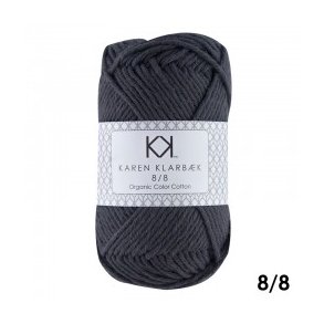 Karen Klarbk Bomuldsgarn 8/8 - 1008 - Night Shadow