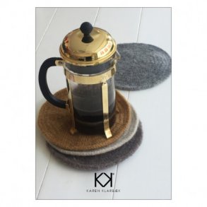  hklet pandekagebordskner - Farvetryk i postkortstrrelse