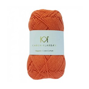 Karen Klarbk Bomuldsgarn 8/4 - 0072 - Orange 