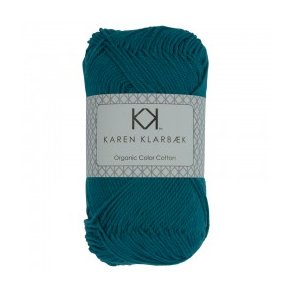 Karen Klarbk Bomuldsgarn 8/4 - 0010 - Petrol Bl