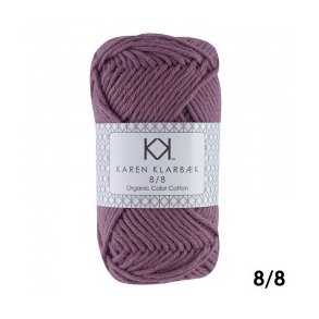 Karen Klarbk Bomuldsgarn 8/8 - 1007 - Plum