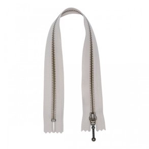 YKK Lynls - Antik Messing - 35 cm - Sand